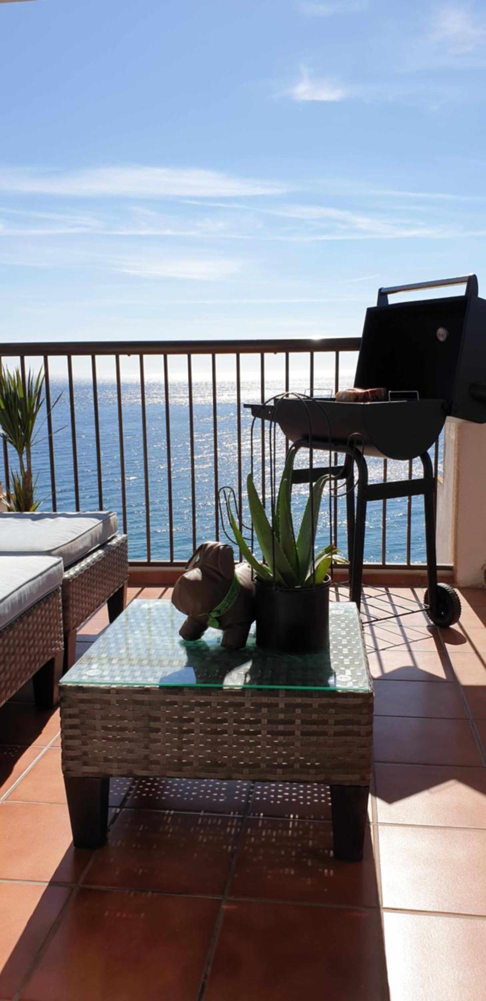 Atico Con Terraza Frente Al Mar Playa Zapillo *